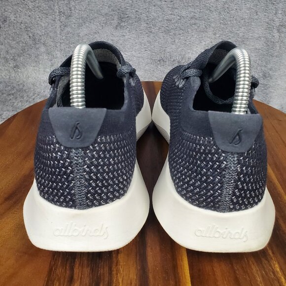 Allbirds Tree Dasher Shoes Men's 8 Blue Lace Up Athletic Running Sneakers - Picture 4 of 9